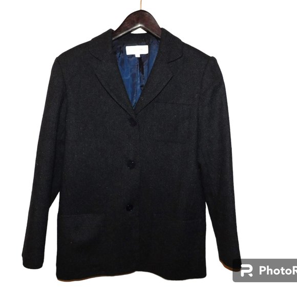 Sandro 100% Pure Wool Jacket Blazer Size 12 - Picture 1 of 8